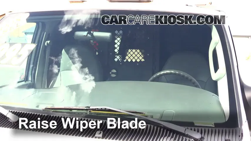 2008 Ford E-350 Super Duty 6.0L V8 Turbo Diesel Extended Cargo Van (3 Door) Windshield Wiper Blade (Front) Replace Wiper Blades